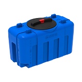 Емкость для жидких/сыпучих веществ ЭкоПром СПб XS 100 л полиэтиленовая с крышкой синяя