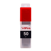 Лезвие для ножа Vira 18 мм прямое (50 шт.) сегментированное Лезвие для ножа Vira 18 мм прямое (50 шт.) сегментированное