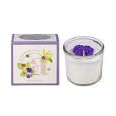 Свеча ароматическая Aromantique Ежевичный щербет 60 г Свеча ароматическая Aromantique Ежевичный щербет 60 г