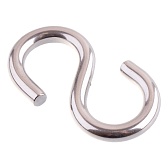 Крюк s-образный ассиметричный d5 мм нержавеющая сталь (2 шт.)