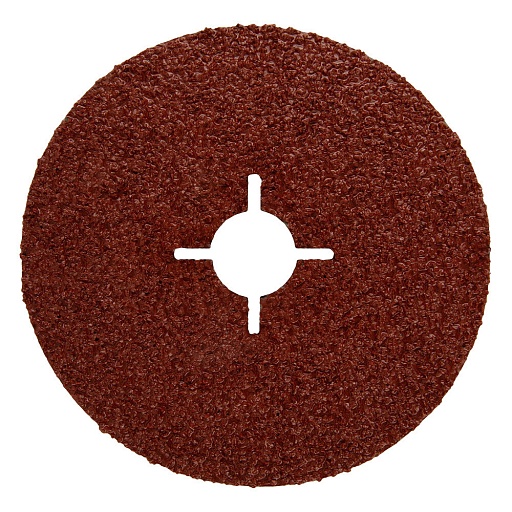 Круг фибровый шлифовальный по металлу Sait 125х22 мм P40 со шлицами