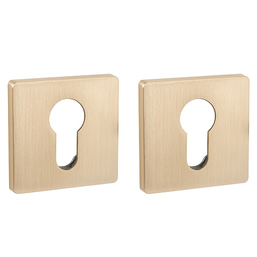 Ключевина Fuaro SSG-39 квадратная розетка сатинированное золото (45843)