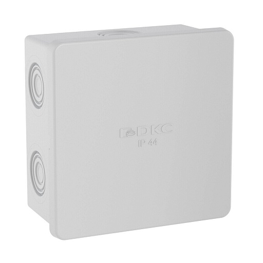 Коробка распределительная 80х80х40 мм IP44 DKC (53700DIY) Коробка распределительная 80х80х40 мм IP44 DKC (53700DIY)