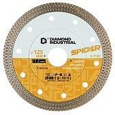 Диск алмазный по керамограниту Diamond Industrial Spider 125х22,2х1,2 мм турбо сухой рез