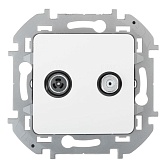 Розетка телевизионная Legrand Inspiria 673880 одиночная TV-SAT скрытая установка белая Розетка телевизионная Legrand Inspiria 673880 одиночная TV-SAT скрытая установка белая