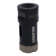 Коронка алмазная Hilberg Super Hard (HH625) по керамограниту 25 мм Коронка алмазная Hilberg Super Hard (HH625) по керамограниту 25 мм