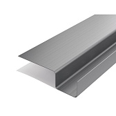 Профиль теневого примыкания P-образный оцинкованный 15х50 мм 2 м 0,7 мм Knauf Профиль теневого примыкания P-образный оцинкованный 15х50 мм 2 м 0,7 мм Knauf