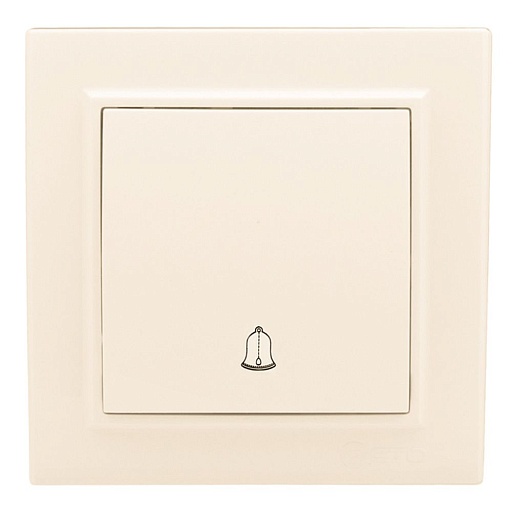 Кнопка звонка EKF Минск встраиваемая бежевая (ERV10-027-20)