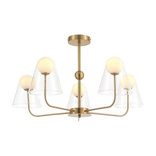 Люстра подвесная Freya Doublety G9 200 Вт 15 кв.м (FR5382PL-05BS)