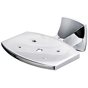 Мыльница для ванной WasserKraft Wern K-2500 с держателем металл хром (K-2569) Мыльница для ванной WasserKraft Wern K-2500 с держателем металл хром (K-2569)