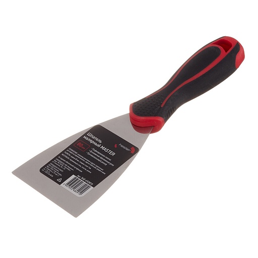 Шпатель малярный Hesler Master 80 мм с эргономичной ручкой с противоскользящим рельефом (540-692873) Шпатель малярный Hesler Master 80 мм с эргономичной ручкой с противоскользящим рельефом (540-692873)