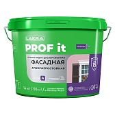 Краска фасадная Лакра Prof IT акриловая база A белая 14 кг