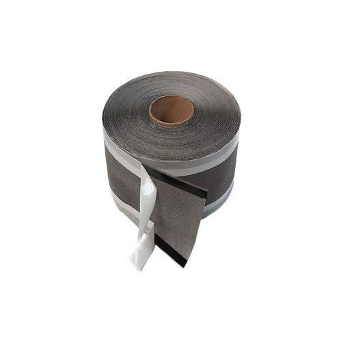 Лента наружная Bauset диффузионная 100 мм серая 25 м