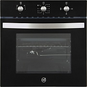 Духовой шкаф газовый встраиваемый MBS DG-604BL 594 мм черный