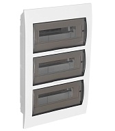 Щит распределительный встраиваемый EKF PROxima ЩРВ-П-36 пластиковый IP41 482х300х100 мм 36 модулей