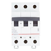Автоматический выключатель модульный Legrand RX3 3P 32А тип C 4,5 кА 400 В (419711) Автоматический выключатель модульный Legrand RX3 3P 32А тип C 4,5 кА 400 В (419711)
