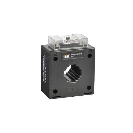 Трансформатор тока IEK ТТИ-30 100-5А 5ВА 660 В однофазный с универсальным окном класс точности 0,5S (ITT20-3-05-0100-08)
