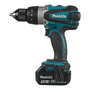 Дрель-шуруповерт ударная аккумуляторная Makita LXT DHP458RFE 18 В 3 Ач Li-Ion 2 АКБ и ЗУ (DHP458RFE) Дрель-шуруповерт ударная аккумуляторная Makita LXT DHP458RFE 18 В 3 Ач Li-Ion 2 АКБ и ЗУ (DHP458RFE)