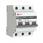 Выключатель нагрузки EKF PROxima ВН-125 3Р 80А 400 В на DIN-рейку (SL125-3-80-pro)