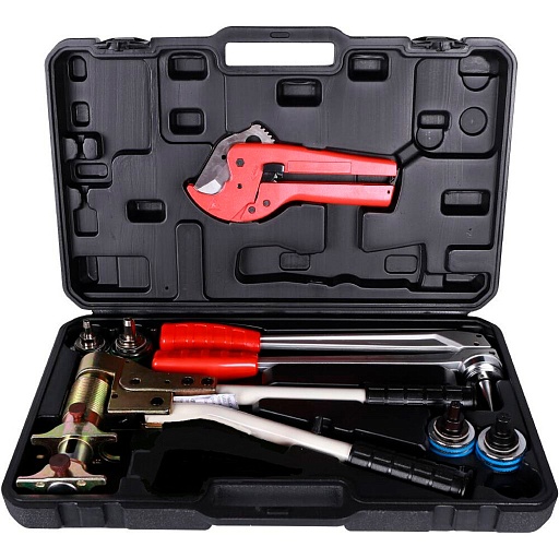 Монтажный инструмент PexTool (Stout) ручной, с насадками 16 и 20 мм