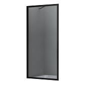 Шторка на ванну неподвижная 80х160х0,6 см профиль черный матовый WasserKraft Abens (20W01-80MB) Шторка на ванну неподвижная 80х160х0,6 см профиль черный матовый WasserKraft Abens (20W01-80MB)
