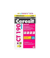 Клей для минеральной ваты Ceresit СТ 190 зимний 25 кг Клей для минеральной ваты Ceresit СТ 190 зимний 25 кг