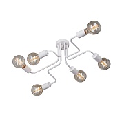 Люстра потолочная Vitaluce V4196 E27 360 Вт 18 кв.м (V4196-0/6PL) Люстра потолочная Vitaluce V4196 E27 360 Вт 18 кв.м (V4196-0/6PL)