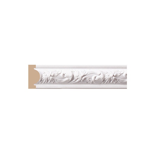 Молдинг из экополимера ударопрочный 30х14х2400 мм Decomaster Decor 157-115 белый Молдинг из экополимера ударопрочный 30х14х2400 мм Decomaster Decor 157-115 белый