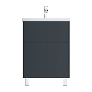 Тумба под раковину AM.PM Gem 60 см напольная графит матовая (M90FSX06022GM32)