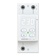 Реле напряжения модульное Welrok D2-63 220 В 63 А тип AC цифровое