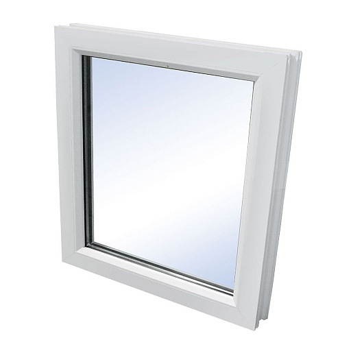 Пластиковое окно VEKA WHS Halo 60 600х600 мм 1 створка глухая однокамерное Пластиковое окно VEKA WHS Halo 60 600х600 мм 1 створка глухая однокамерное