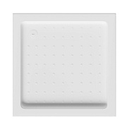 Поддон Abber акриловый 100х100х13 см квадрат белый низкий (AD3D100) Поддон Abber акриловый 100х100х13 см квадрат белый низкий (AD3D100)