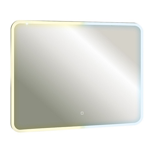 Зеркало с подсветкой прямоугольное 100х80 см с сенсорным включением Abber See (AG6109SL-1.0)