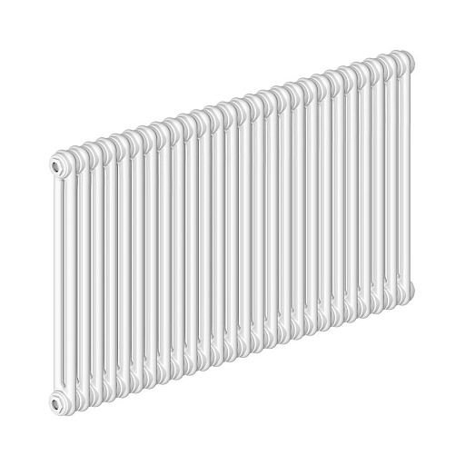 Радиатор стальной трубчатый Irsap Tesi 2 565х1170 мм 1/2 26 секций боковое подключение белый