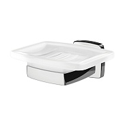 Мыльница для ванной AM.PM Gem с держателем стекло/металл хром (A9034200) Мыльница для ванной AM.PM Gem с держателем стекло/металл хром (A9034200)