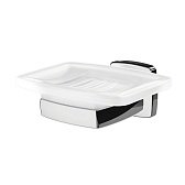 Мыльница для ванной AM.PM Gem с держателем стекло/металл хром (A9034200) Мыльница для ванной AM.PM Gem с держателем стекло/металл хром (A9034200)