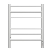 Полотенцесушитель электрический Terminus Аврора 600х482 мм 1000 Вт с терморегулятором белый