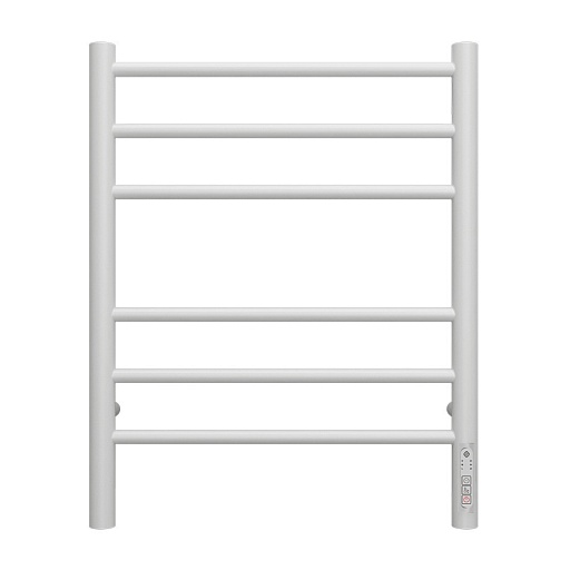 Полотенцесушитель электрический Terminus Аврора 600х482 мм 1000 Вт с терморегулятором белый Полотенцесушитель электрический Terminus Аврора 600х482 мм 1000 Вт с терморегулятором белый