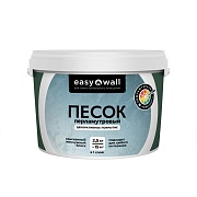 Декоративное покрытие Bayramix Easy Wall Перламутровый песок белая 2,5 кг