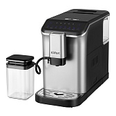 Кофемашина автоматическая Kitfort КТ-7166 черная/серебро