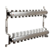 Коллекторная группа Sanext 1 ВР(г) х 10 выходов 3/4 НР(ш) ЕК х 1 ВР(г)