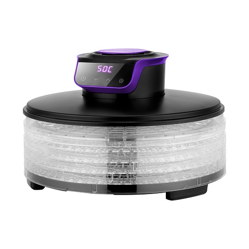 Сушилка для овощей и фруктов Kitfort КТ-1996 черная