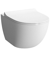 Унитаз подвесной VITRA Sento безободковый без сиденья Унитаз подвесной VITRA Sento безободковый без сиденья