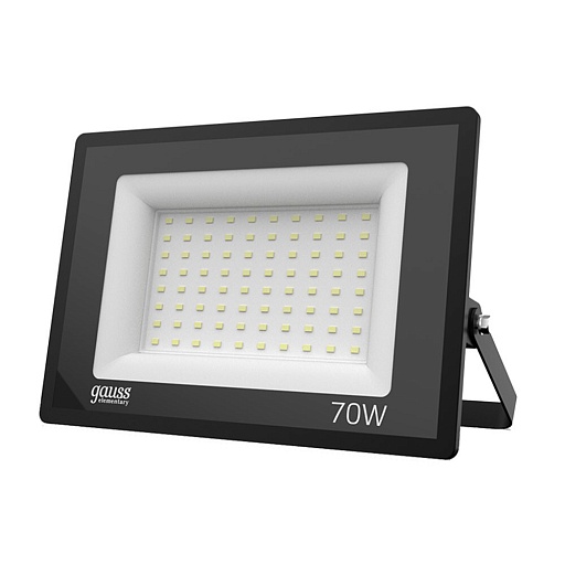 Прожектор светодиодный Gauss Elementary ДО-70 6500К 70 Вт IP65 черный