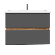 Комплект тумба с раковиной Sanstar Graffa 80 см подвесная дуб вотан/графит софт (453.1-1.4.1.ККОМ) Комплект тумба с раковиной Sanstar Graffa 80 см подвесная дуб вотан/графит софт (453.1-1.4.1.ККОМ)