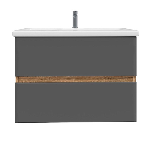 Комплект тумба с раковиной Sanstar Graffa 80 см подвесная дуб вотан/графит софт (453.1-1.4.1.ККОМ) Комплект тумба с раковиной Sanstar Graffa 80 см подвесная дуб вотан/графит софт (453.1-1.4.1.ККОМ)