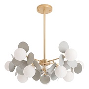 Люстра подвесная Arte Lamp Peacock G9 400 Вт 20 кв.м (A1369SP-10GY) Люстра подвесная Arte Lamp Peacock G9 400 Вт 20 кв.м (A1369SP-10GY)