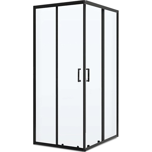 Душевой уголок BelBagno Uno черный 90х90х195 см квадрат стекло прозрачное 5 мм (UNO-195-A-2-90-C-NERO) Душевой уголок BelBagno Uno черный 90х90х195 см квадрат стекло прозрачное 5 мм (UNO-195-A-2-90-C-NERO)