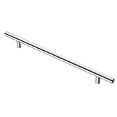 Ручка-рейлинг мебельная Kerron Metallic d12 мм металлическая хром (R-3020-224)