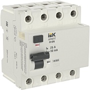 УЗО IEK Armat R10N 25А 4P тип AC 30 мА (AR-R10N-4-025C030)